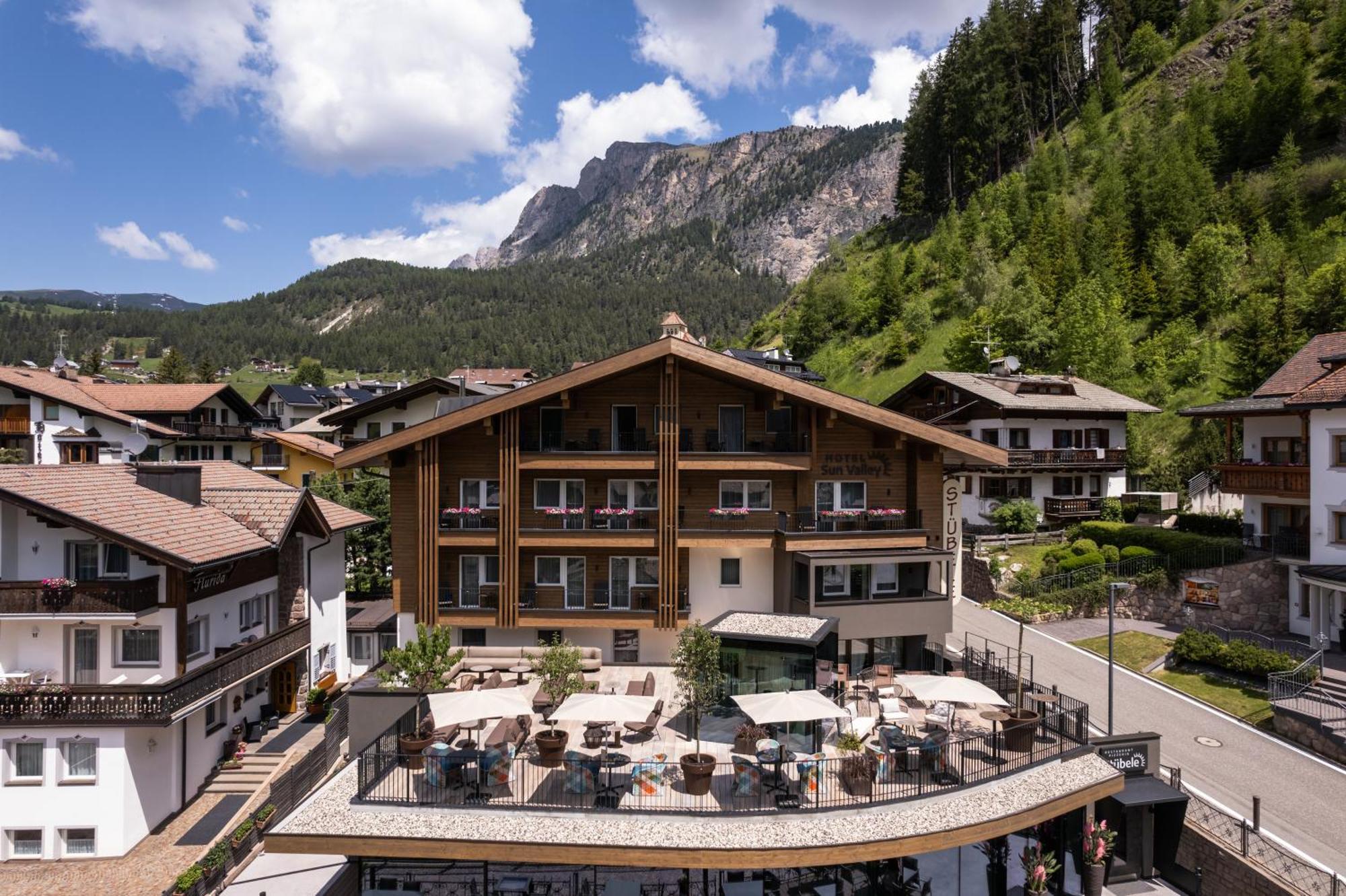 Hotel Sun Valley Selva di Val Gardena Esterno foto