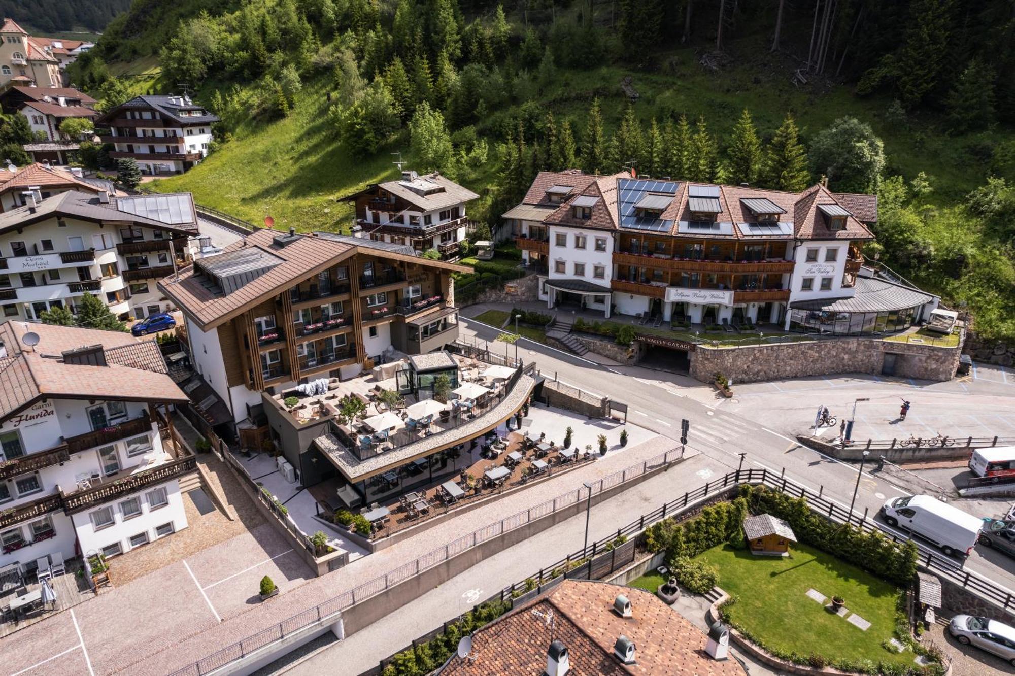 Hotel Sun Valley Selva di Val Gardena Esterno foto